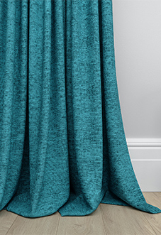 Maurice, Teal - Made to Measure Curtains
